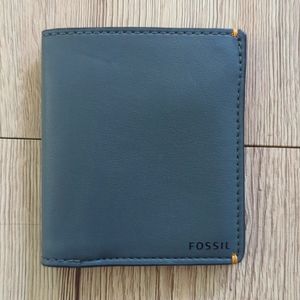 Fossil Men's Joshua Vegan Cactus Slim Bifold Wallet